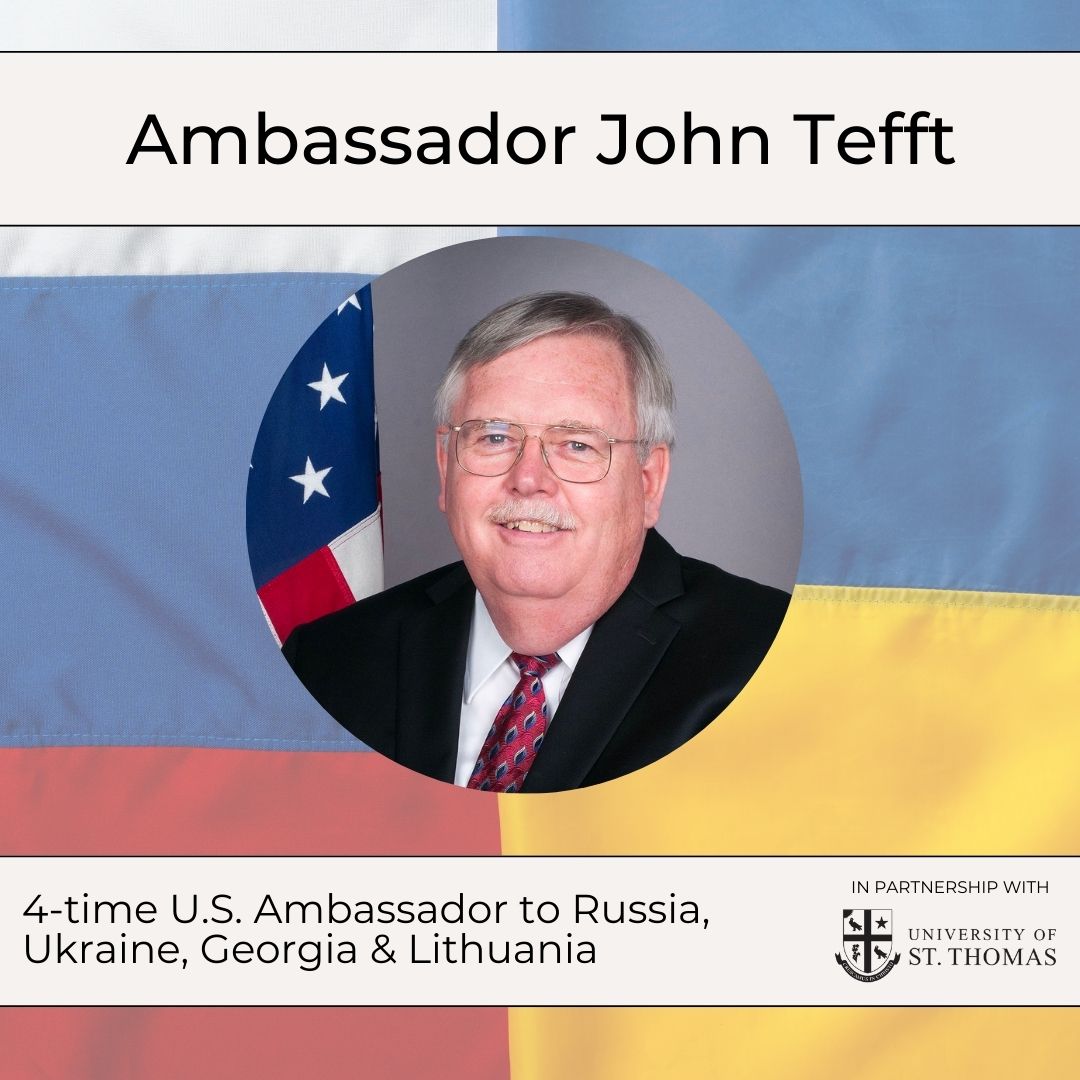 Ambassador to Russia & Ukraine John Tefft: Putin’s War & the U.S.’s Response