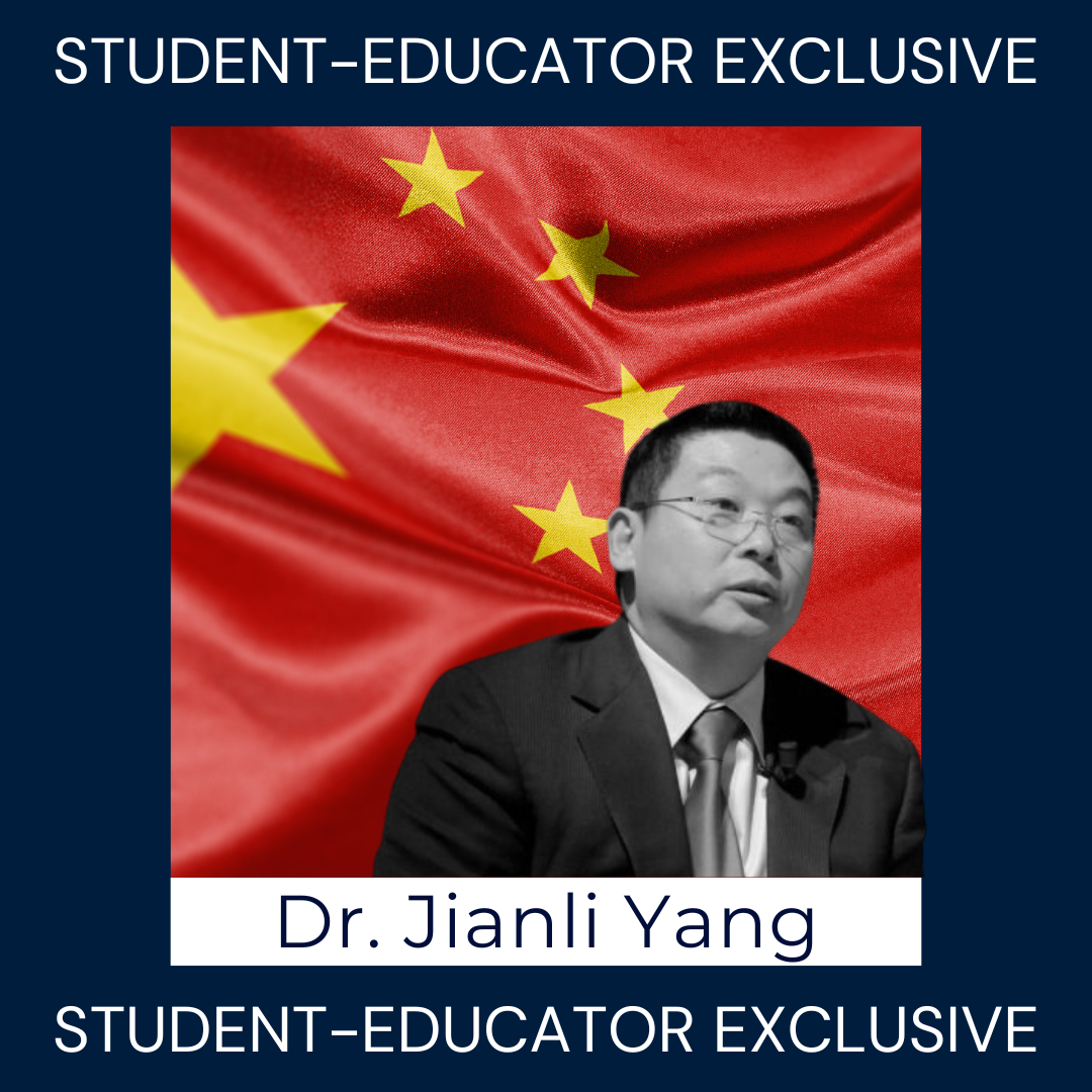 Student-Educator Exclusive with Dr. Jianli Yang