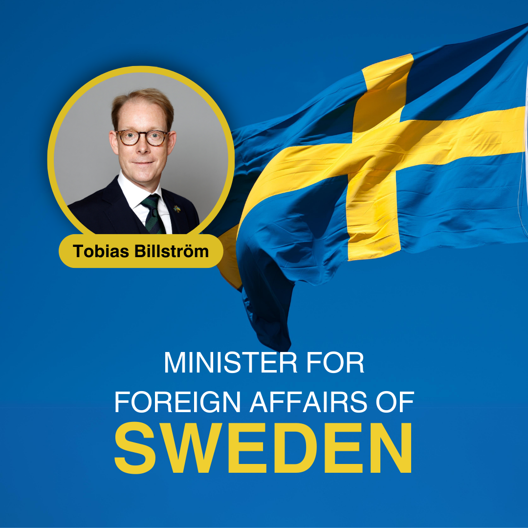 From Partner to Ally with Sweden’s Minister of Foreign Affairs