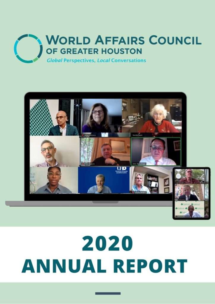 Annual Report for 2020 cover