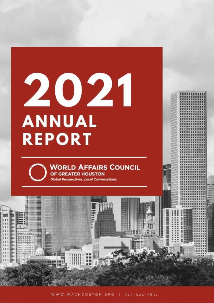 Annual Report for 2021 cover
