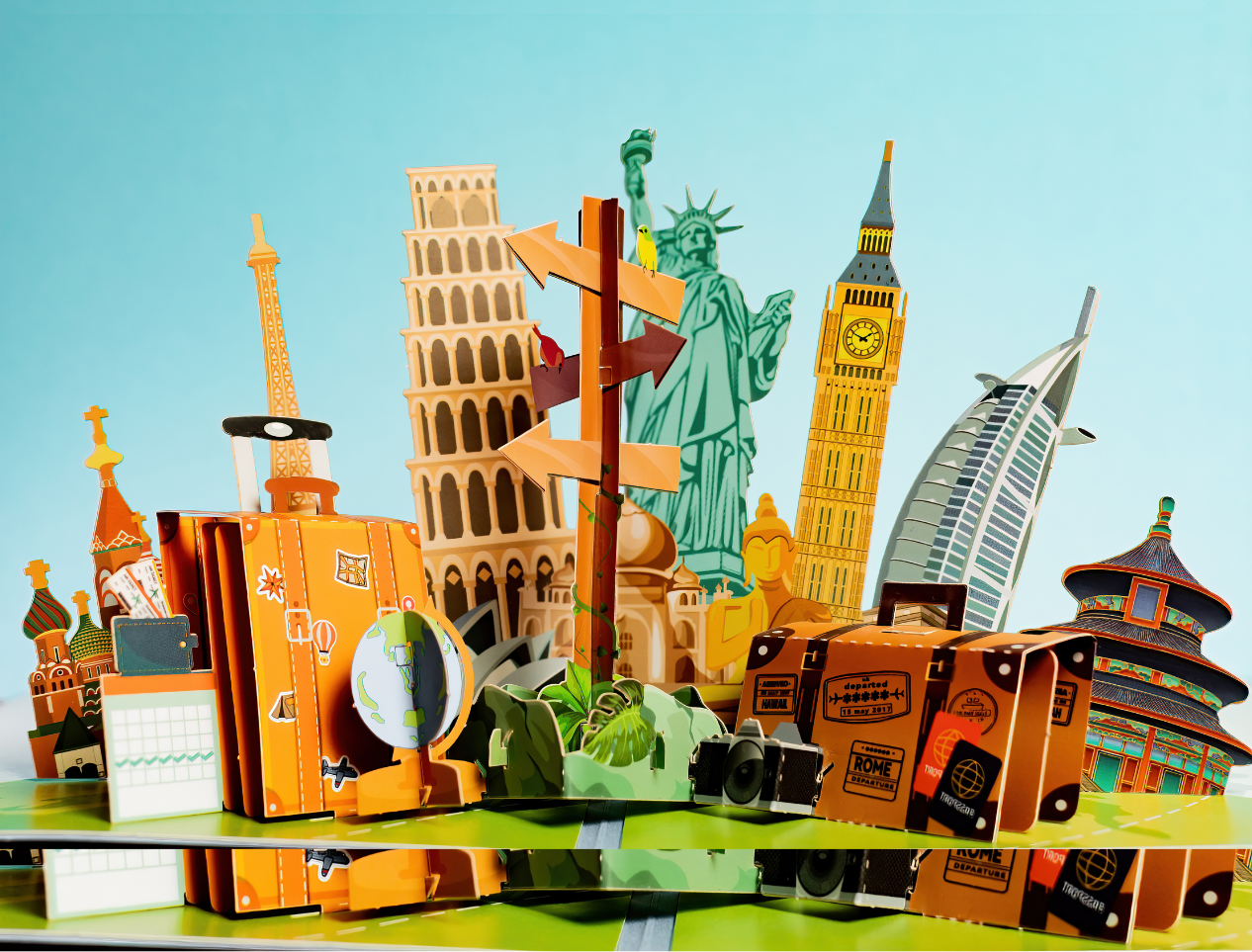 Around the World in 60 Minutes