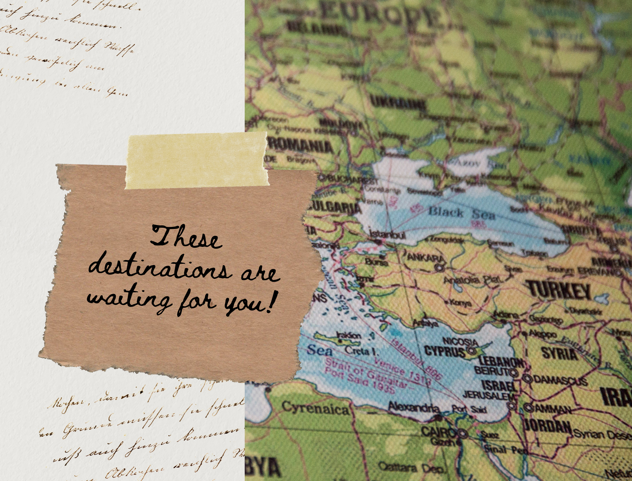 Around the World in 60 Minutes – New Destinations!